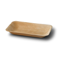 Palmblad bord 25x15 cm, 3,3 cm diep, rechthoekig