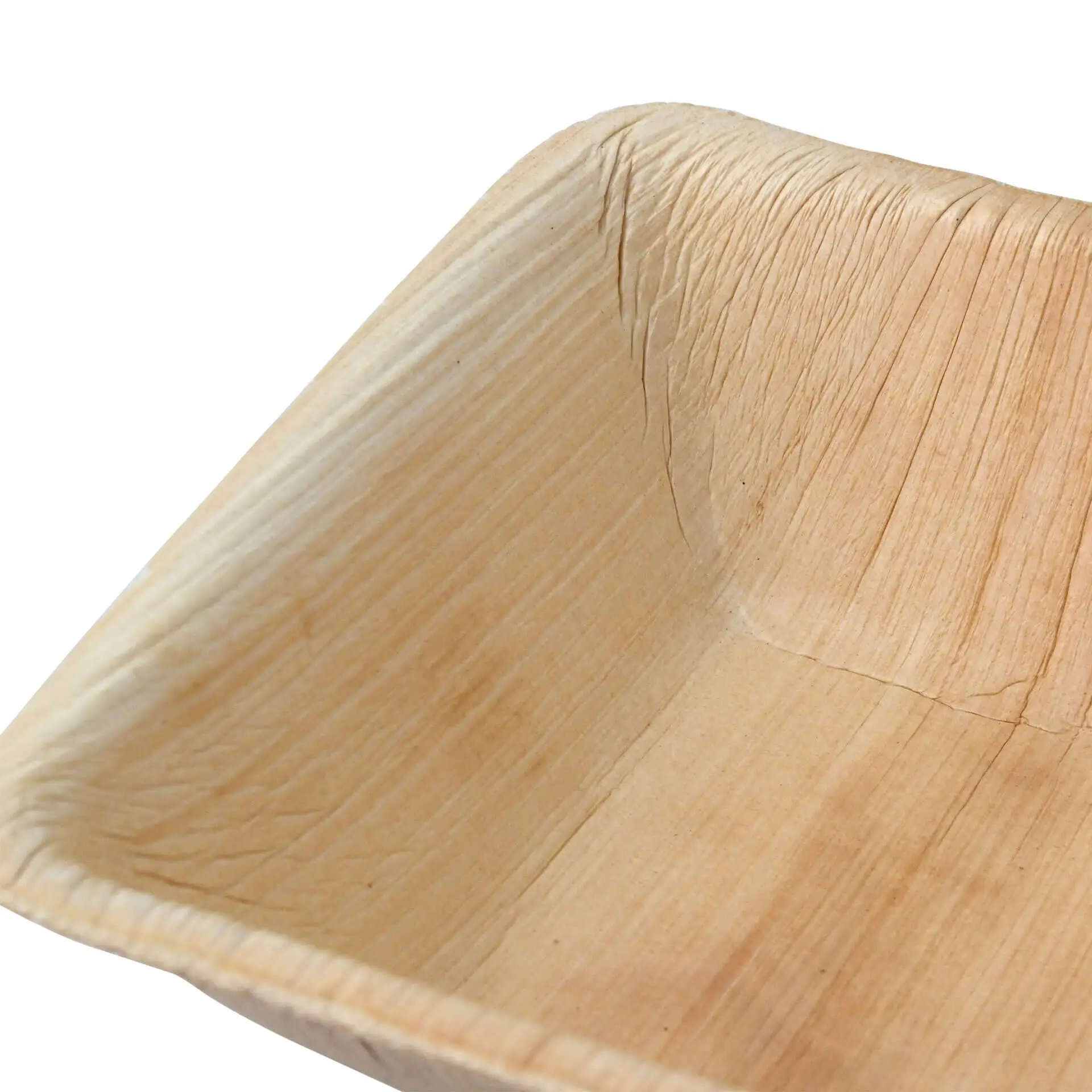 Palmblad schaal/kom 13x13 cm, 300 ml, vierkant