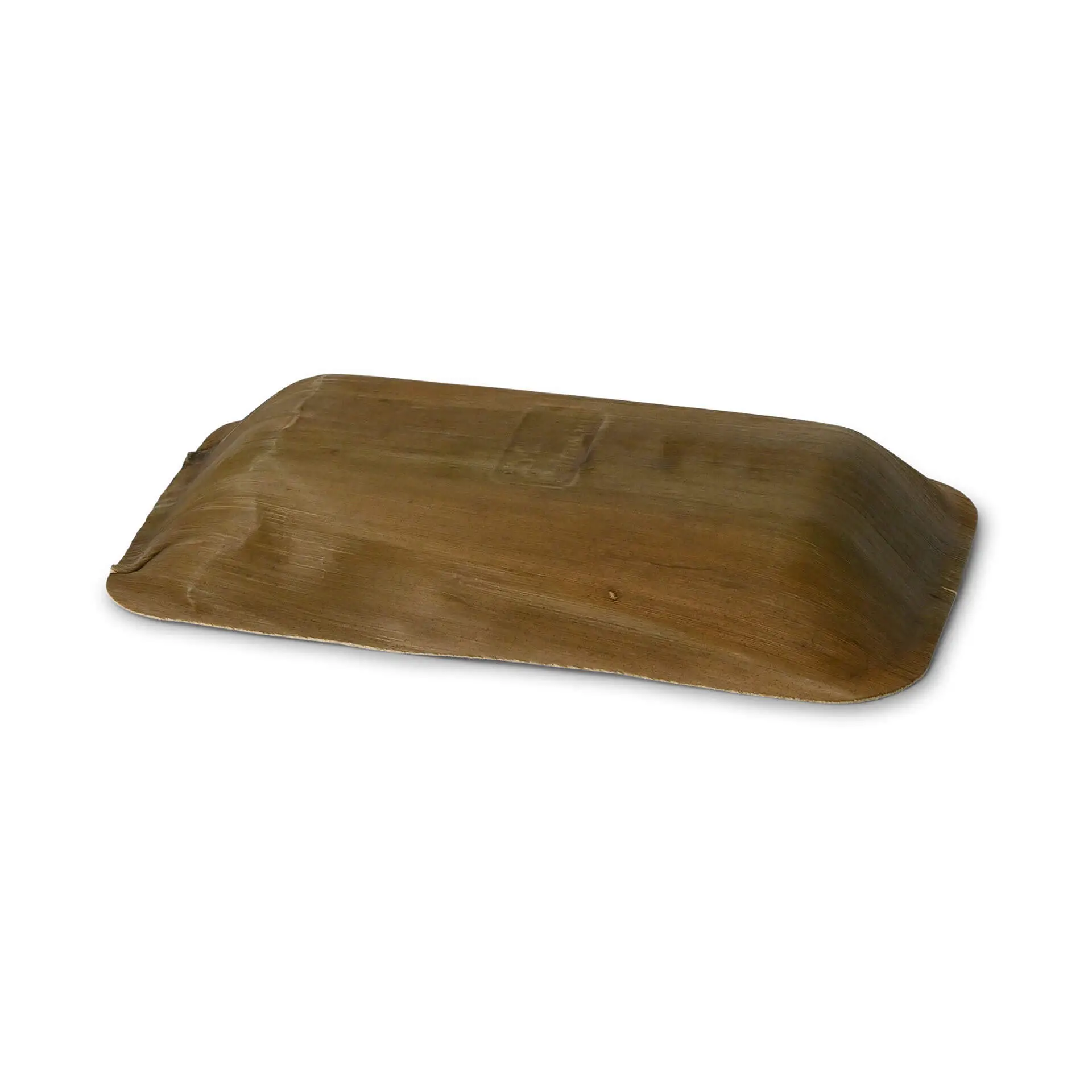 Palmblad bord 25x15 cm, 3,3 cm diep, rechthoekig