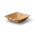 Palmblad schaal/kom 17x17 cm, 600 ml, vierkant