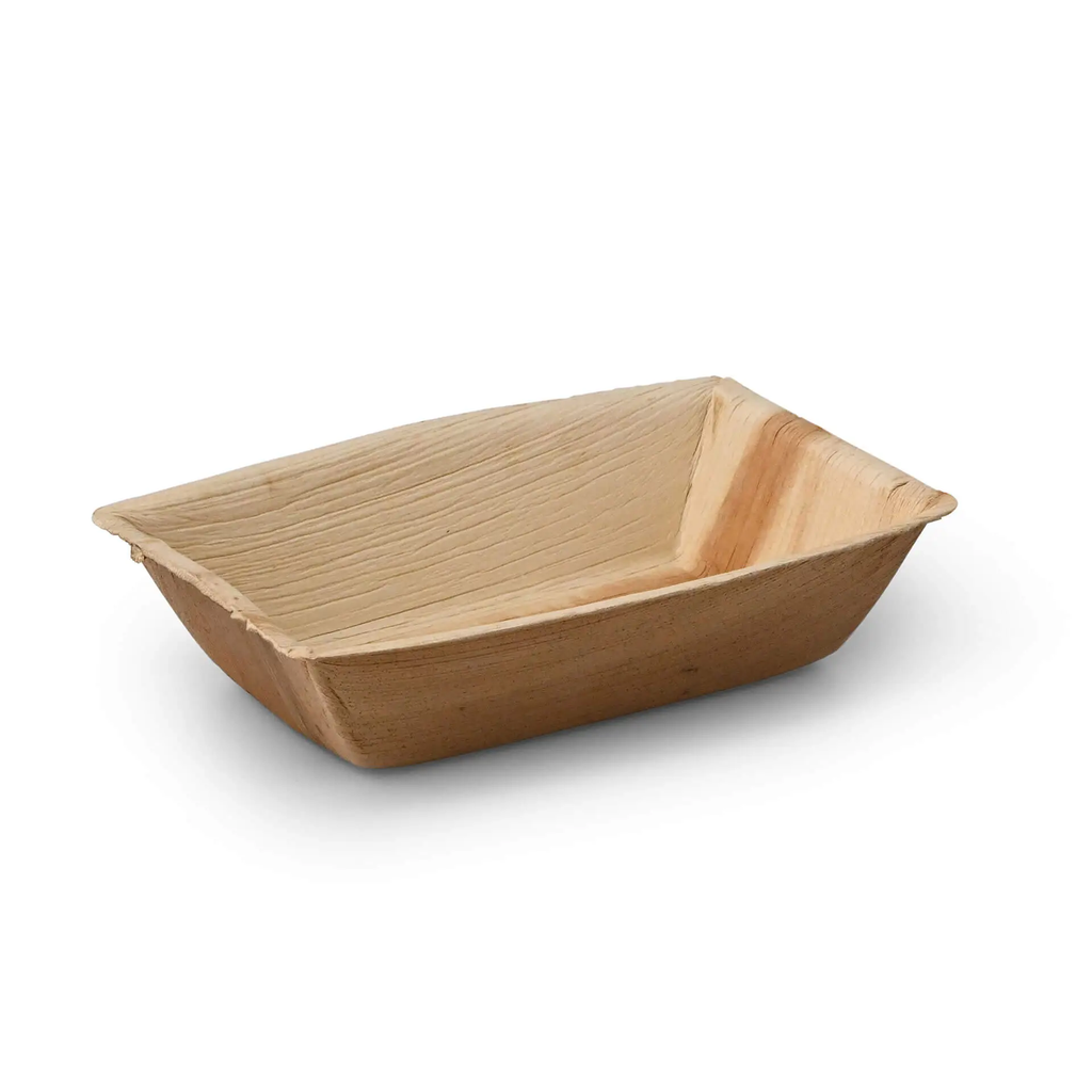 Palmblad schaal 17x12 cm, 400 ml, rechthoekig