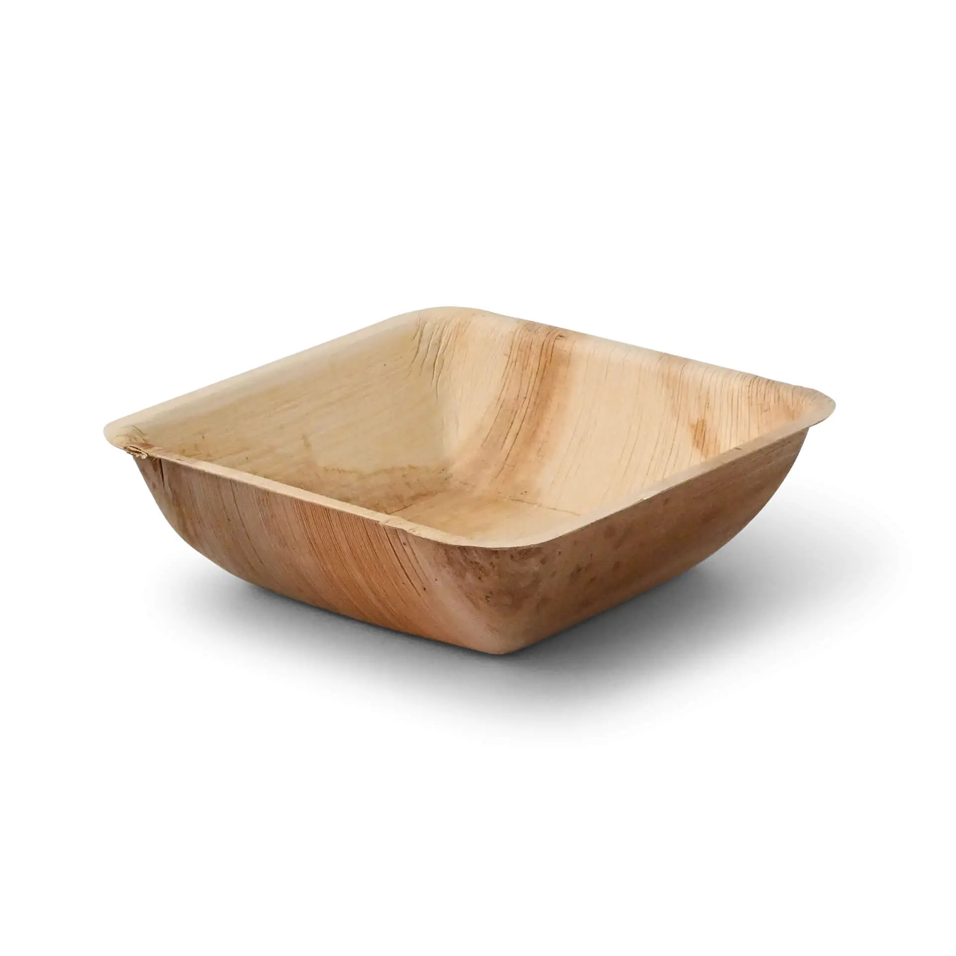 Palmblad schaal/kom 18x18 cm, 750 ml, vierkant