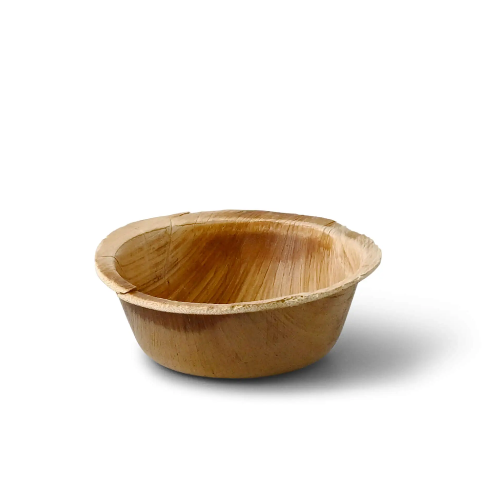 Palmblad dipschaaltje Ø 8 cm, 2,5 cm diep, 50 ml, rond