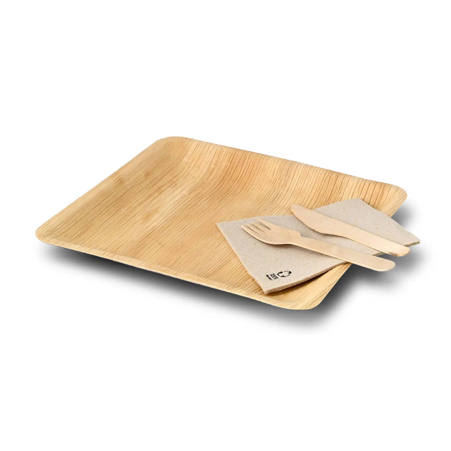 Palmbladbord Vierkant 23x23cm