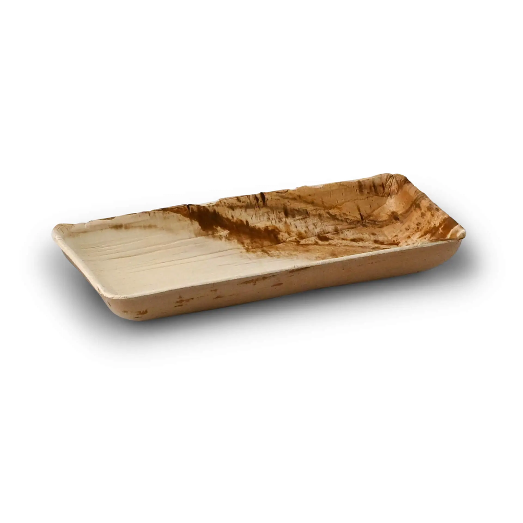 Palmblad schaal 8x16 cm, 125 ml, rechthoekig
