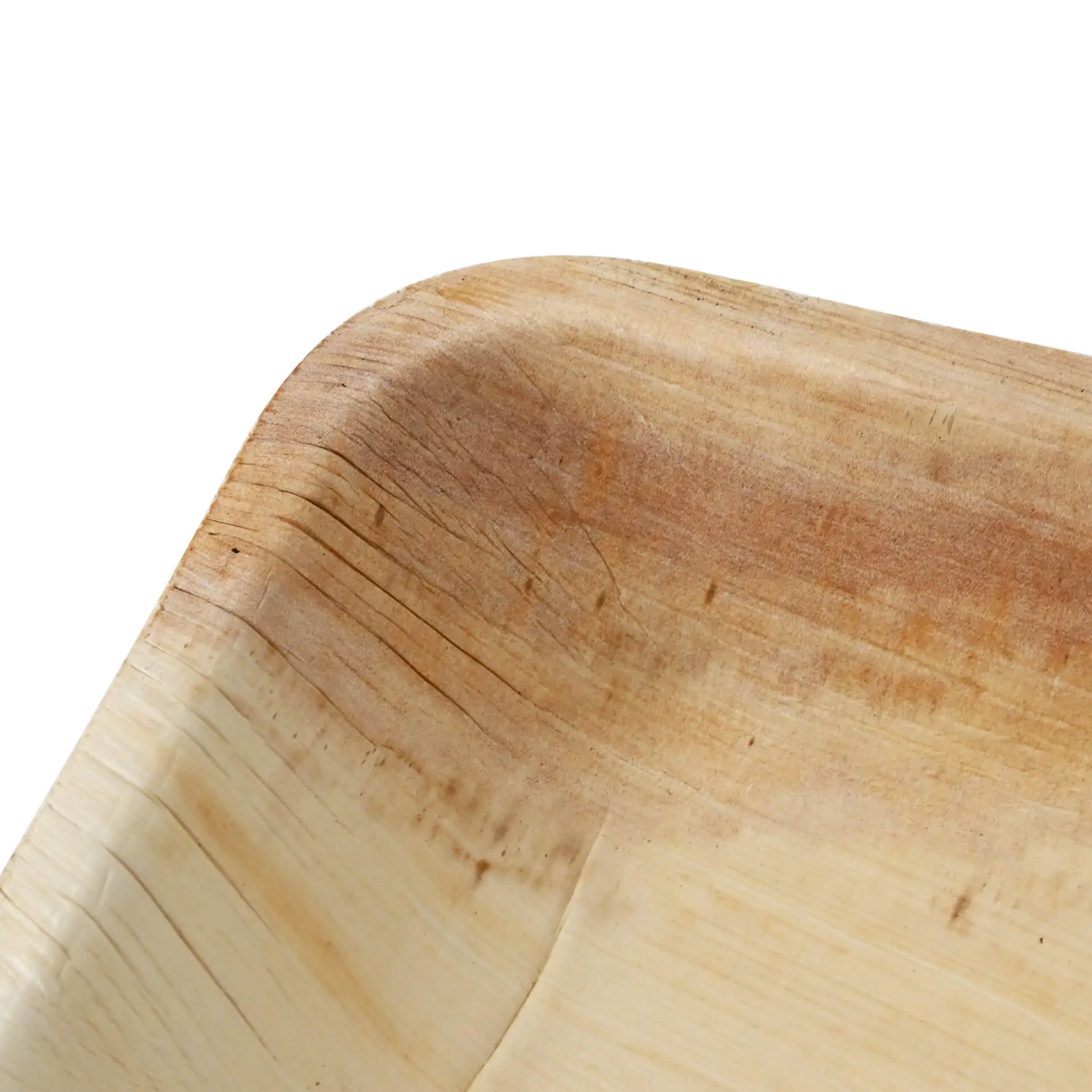 Palmblad bord 16x13 cm, 3 cm diep, rechthoekig