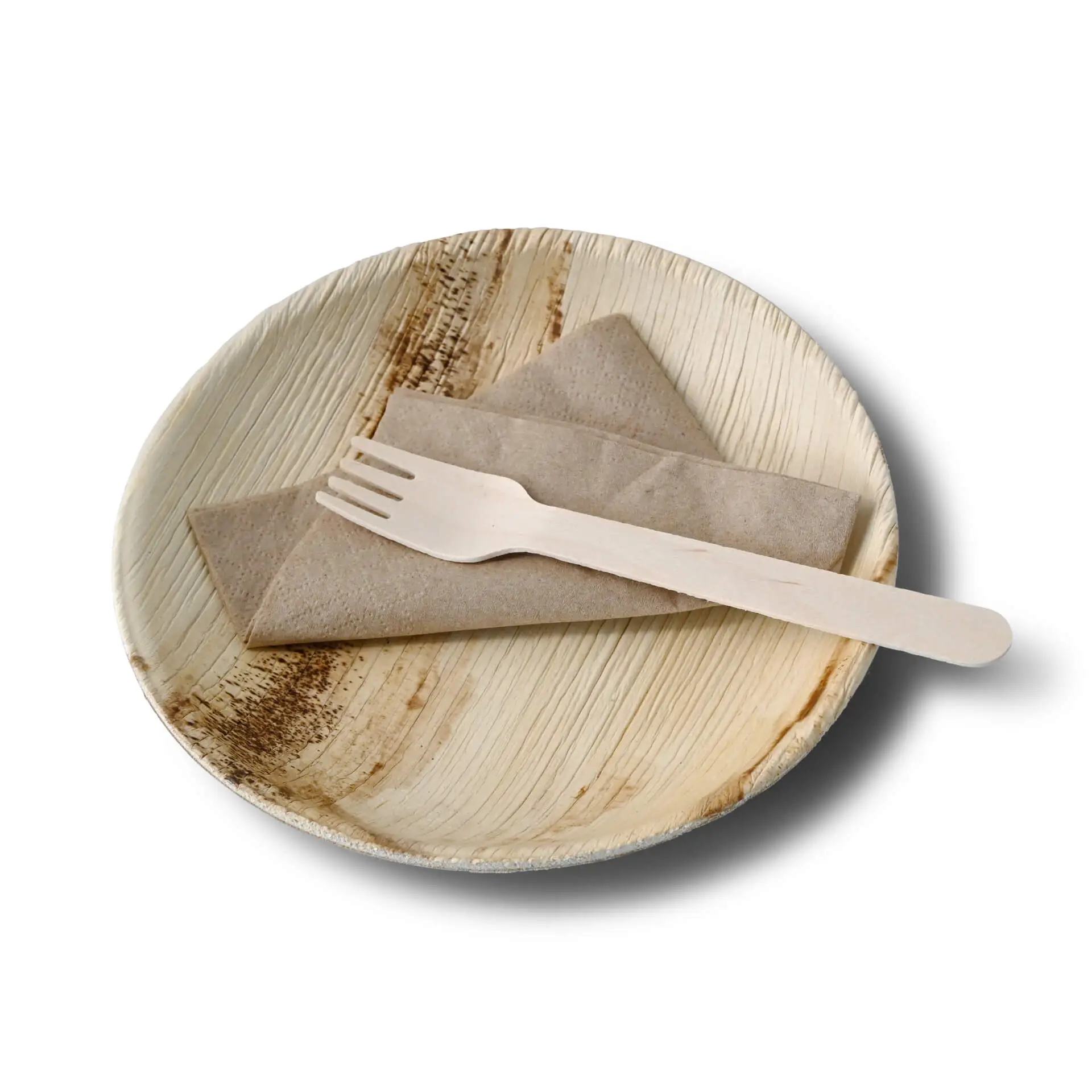 Palmblad bord Ø 15 cm, rond