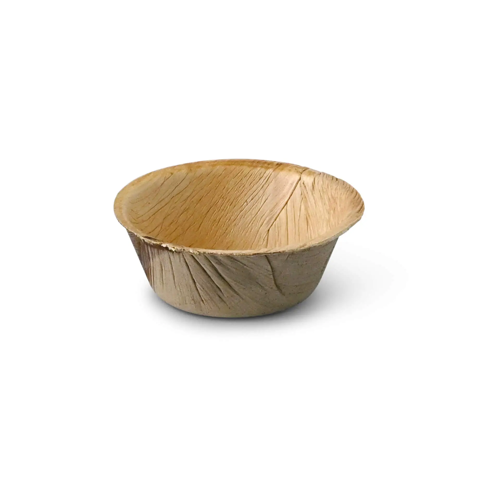 Palmblad dipschaaltje Ø 7 cm, 30 ml, rond