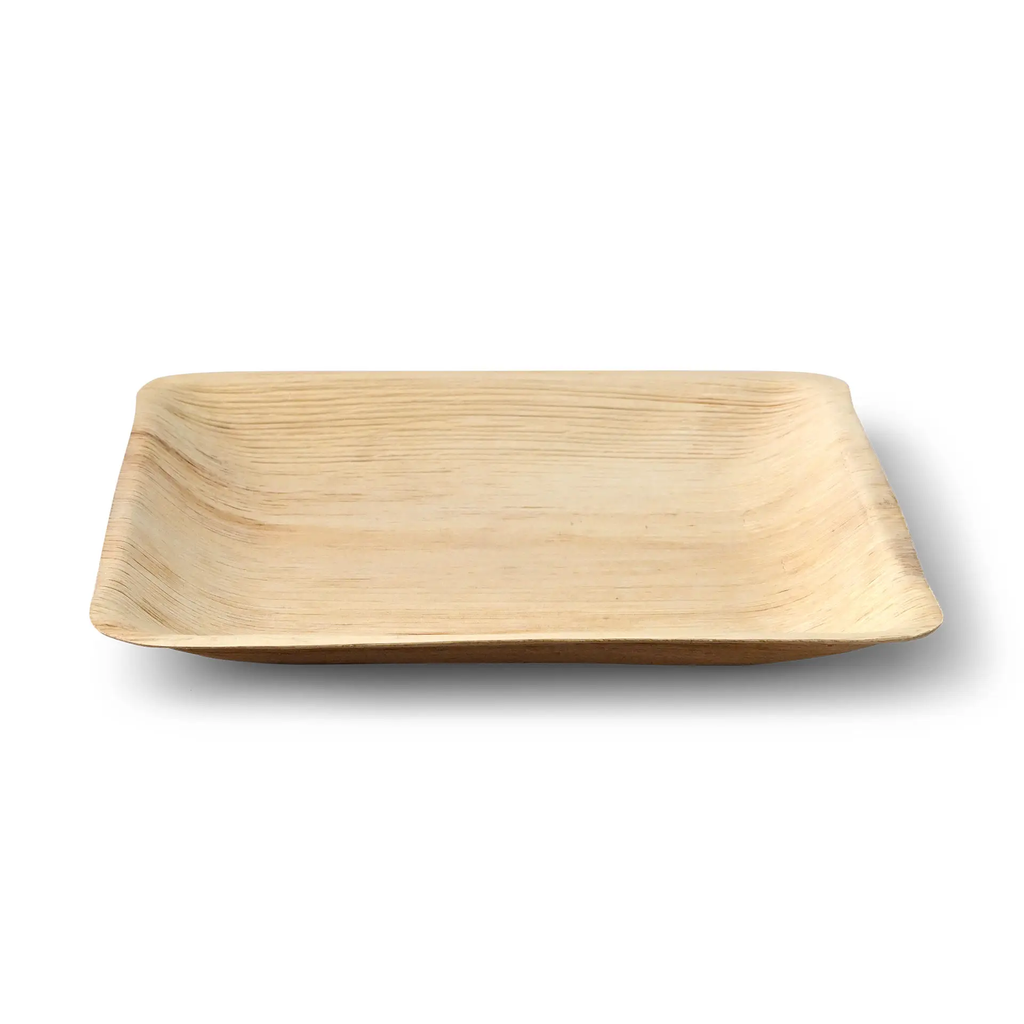 Palmblad bord 20x20 cm, vierkant