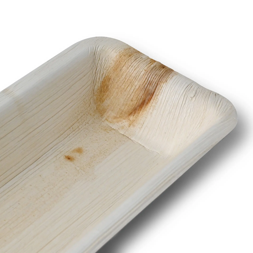 Palmblad tray 38x8,5 cm, rechthoekig
